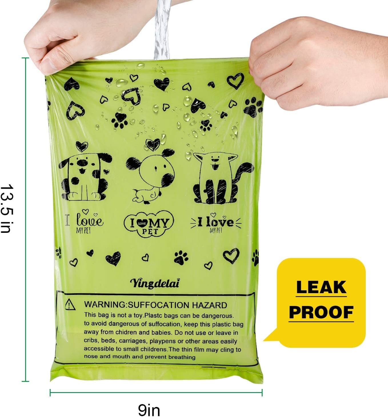 Professional Product Title: "720 Biodegradable Dog Poop Bags with Dispenser - Extra Thick, Strong, Leak-Proof, Scented (4 Mixed Colors)"