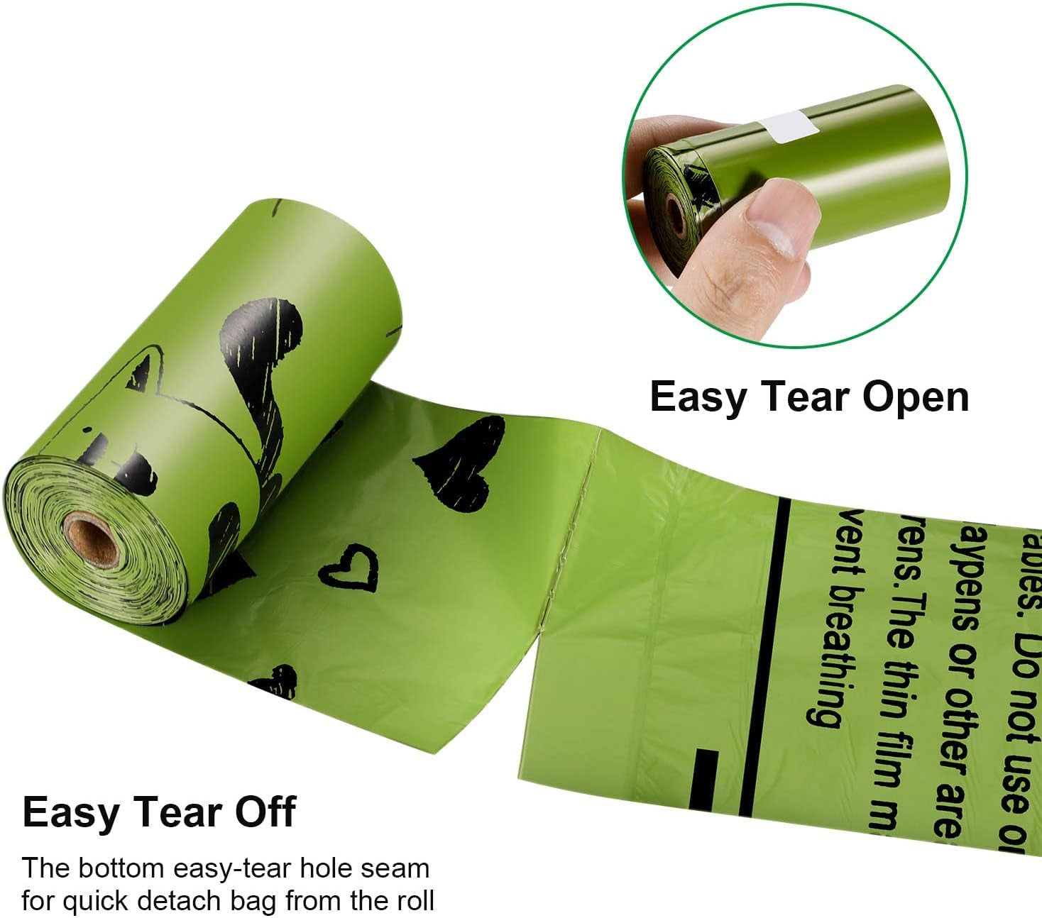 Professional Product Title: "720 Biodegradable Dog Poop Bags with Dispenser - Extra Thick, Strong, Leak-Proof, Scented (4 Mixed Colors)"